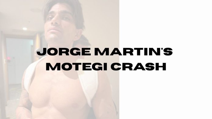 Jorge Martin's Motegi Crash Jorge Martin's Motegi Crash