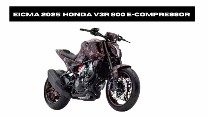 EICMA 2025: Honda V3R 900 E-Compressor