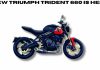 Choosing a New Trident Color is Harder Than the Ride. Triumph Trident 660
